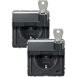 Merten, Steckdose, SCHUKO- MEG2318-7214