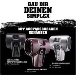 HALDER Schonhammer Simplex - 875 g
