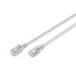 patch cable - 1.5 m - grey - Grau - 1m