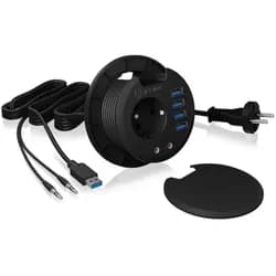 ICY BOX IB-HUB1430 - 4 Port USB 3.2 Gen 1 Tisch-Hub