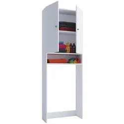 VCM Lona, Waschmaschinenschrank, Weiss