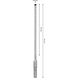 Expert SDS-plus-7X Drill Bit 6 mm 10pcs