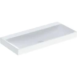 Geberit Waschtisch One 105cm, o. Hahnl. + ÜL, weiß KeraTect
