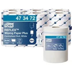 TORK Putztuchrollen 2-lagig weiß