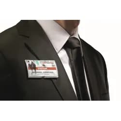 DURABLE Namensschild CLICK FOLD rPP 40x75 mm mit Magnet