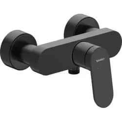 Duravit Brause-Einhebelmischer Wave AP, schwarz matt
