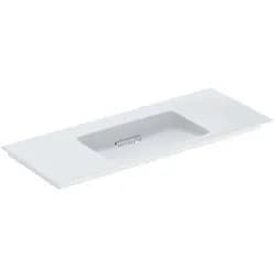 Geberit Möbelwaschtisch One 120cm, o. Hahnl. + ÜL, we. K-Tect/Bl we.