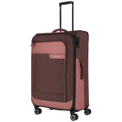Travelite Viia 4 Rollen Trolley 77 cm rot