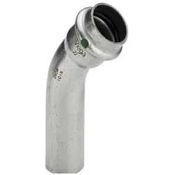 VIEGA Bogen I/A 45° Sanpress Inox Edelstahl 54mm