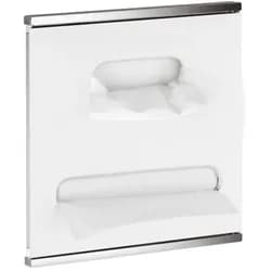 Keuco Plan Modul Waschtisch 3, Accessoires, 44977015102, chrom/weiß (Lack)