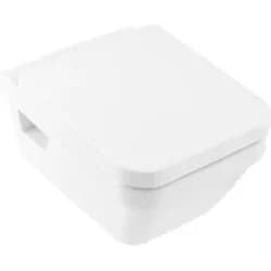V&B Combi-Pack Wand-WC D-Flush Architectura 37x53cm, wandhängend, waagerecht, weiß