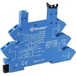 Finder Fassung m.Zugfederklemme 93.51.7.024