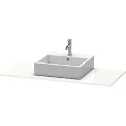 Duravit Konsole „XSquare“ in Schwarz Hochglanz