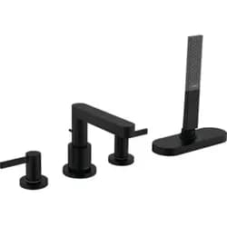 HANSGROHE 76444670 4-Loch Wannenarmatur Finoris F-Set - Schwarz