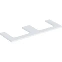 Geberit ONE WT-Platte, Aus re/li, für AWT 135x3x47cm, weiß matt