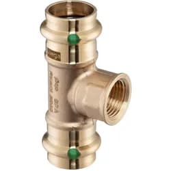 T-Stück SANPRESS Nr.2217.2, 126230 IG 42x1/2x42mm aus Rotguss