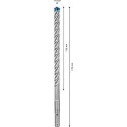 HAMMERBOR PLUS-7X 10X215MM