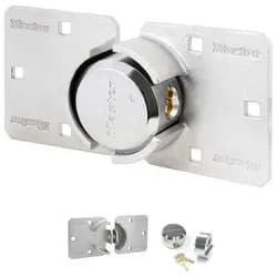 Master Lock® Tür-Zusatzschloss silber