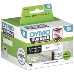 Dymo Etikett 2112284 19x64mm ws 2x450 St./Pack.