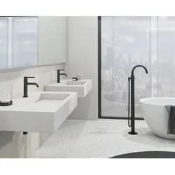 Kludi Nova Fonte Wannenarmatur Schwarz Matt 205903915
