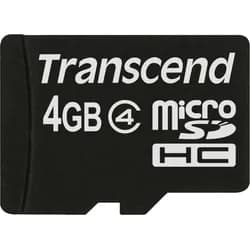 TRANSCEND microSDHC 4GB, Class 4