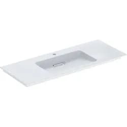 Geberit Möbelwaschtisch One 120cm, HL mit., o. ÜL, we. K-Tect/Bl we.