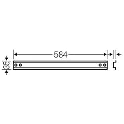 Hensel Tragschiene Mi TS 60