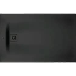 Duravit Rechteck-Duschwanne Sustano 140x90x3cm, dunkelgrau matt