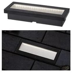 Paulmann Solar LED Bodeneinbauleuchte Domenic - Schwarz