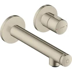 Axor Uno Select Wand Waschtischarmatur 45112820 Brushed Nickel, Ausladung 165mm