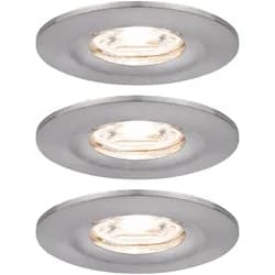 Paulmann LED Einbauleuchte Nova Mini Basisset starr - Grau