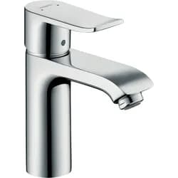 Hansgrohe Metris Waschtischmischer 110 LowFlow Chrom ohne Ablaufgarnitur - Silber