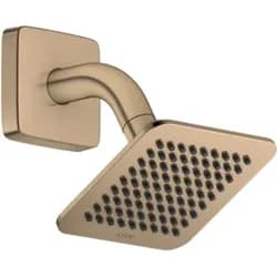 hansgrohe Kopfbrause Axor Citterio C 120 x 120mm brushed bronze Brausearm 1j m