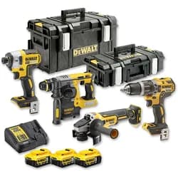 DeWalt Akku-Kombopack (4-tlg.), 18V