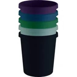helit Papierkorb 18,0 l schwarz