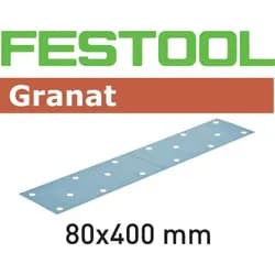 Festool Schleifmittel Granat 80x400 P180 GR/50