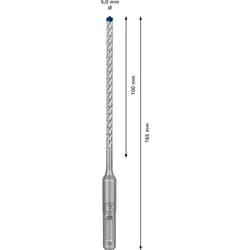 Expert SDS-plus-7X Drill Bit 5 mm 10pcs