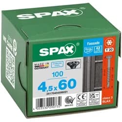 SPAX® Fassadenschrauben T20 A2 4,5x60 100 St.