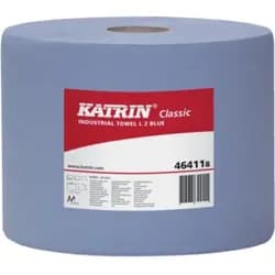 KATRIN® Putztuchrollen 2-lagig blau