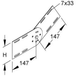 Niedax Gelenk RGV 110