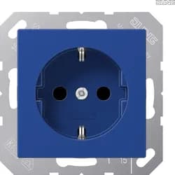 JUNG SCHUKO Steckdose A1520BFBL - Blau