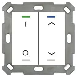 MDT technologies Taster Light 55 2-fach BE-TAL5502.D1