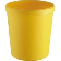 helit Papierkorb 18L - gelb