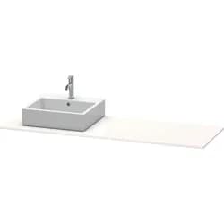 Duravit Konsole „XSquare“ in Schwarz Hochglanz