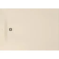 Duravit Rechteck-Duschwanne Sustano 140x100x3cm, cream matt