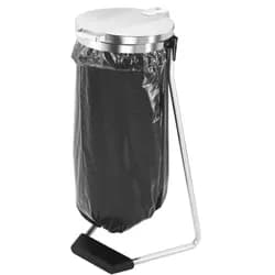 Hailo Müllsackständer 120,0 l silber