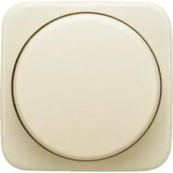BJ-Abdeckplatte mit Drehknopf creme