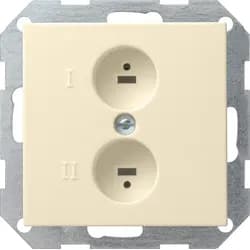 Gira Stereo-Steckdose cws-gl 040201