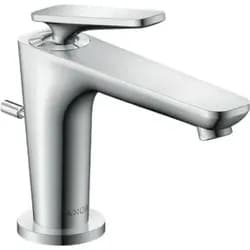 hansgrohe Waschtisch-Einhebelmischer Axor Citterio C CoolSt o S, chr, Ausl. 128mm, Zugst.Abl.Gar.
