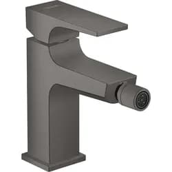 hansgrohe Bidet-Einhebelmischer Metropol m HG, Pus-Op-Abl, A 129mm, brush. bla vc